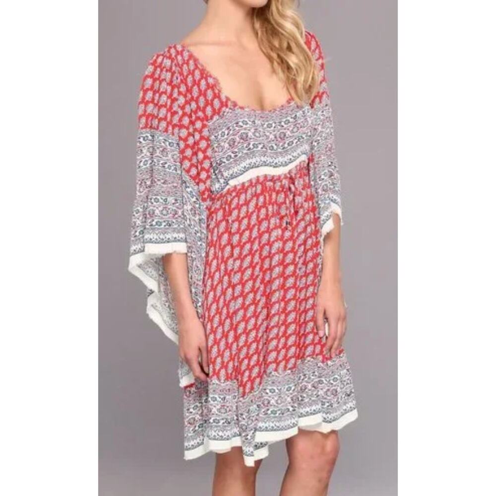 FREE PEOPLE Heart Of Gold Mini Dress Boho Tunic M